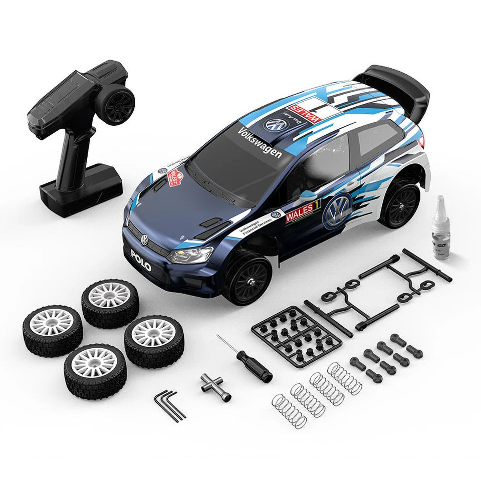 POLO Model 1/10 Scale 4WD Electric RC Rally Car With Brushless Motor 70KM/H 3S RTR