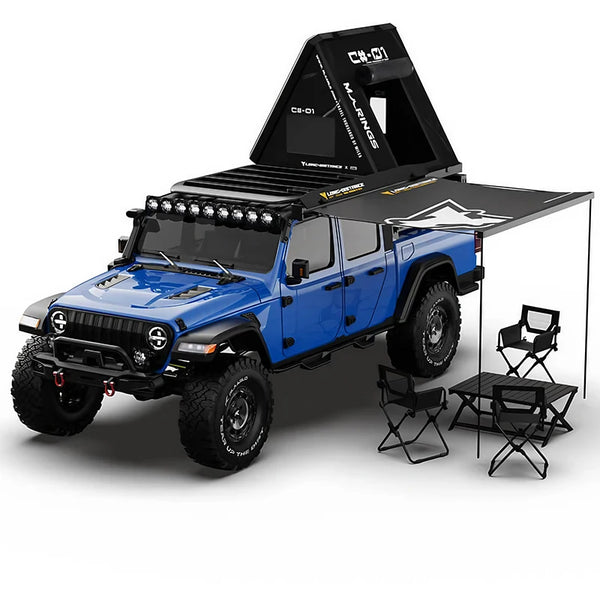 1:7 Scale 4WD Brushless RC Rock Crawler Truck RTR – Long Range Off-Road Adventure