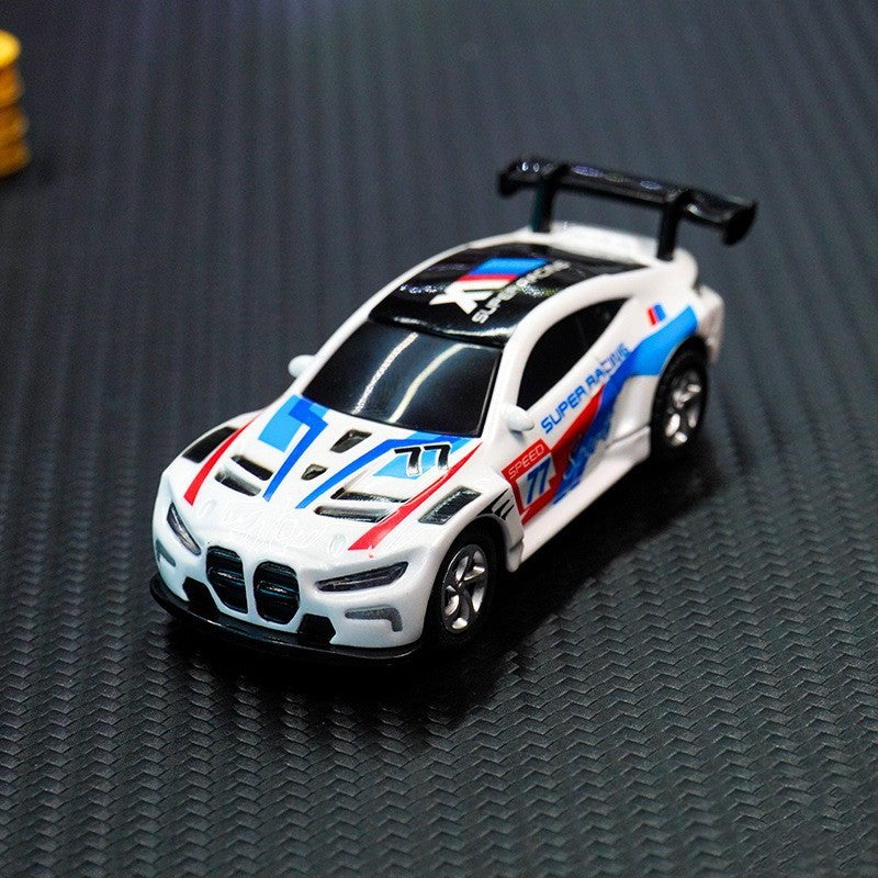 1:64 Mini RC Drift Racing Car – Dual Mode 2.4GHz Alloy Car with LED Lights (2 Colors)