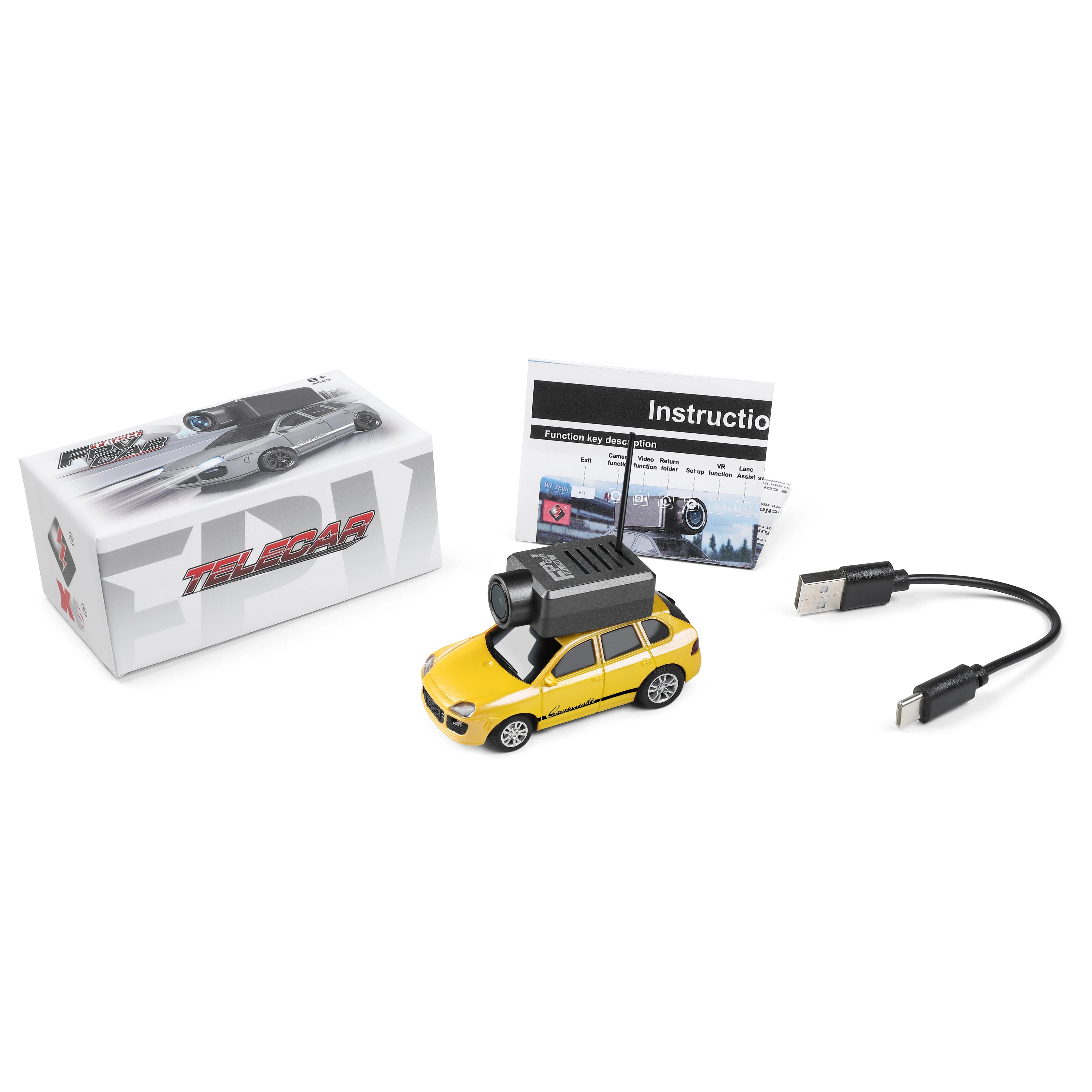 1:64 Scale 2.4G Full Proportional RTR Remote Control Climbing Off-Road CAR Mini RC Car with HD Camera and APP Control