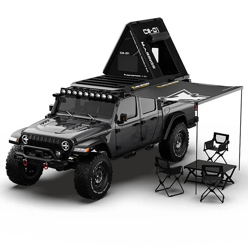 1:7 Scale 4WD Brushless RC Rock Crawler Truck RTR – Long Range Off-Road Adventure