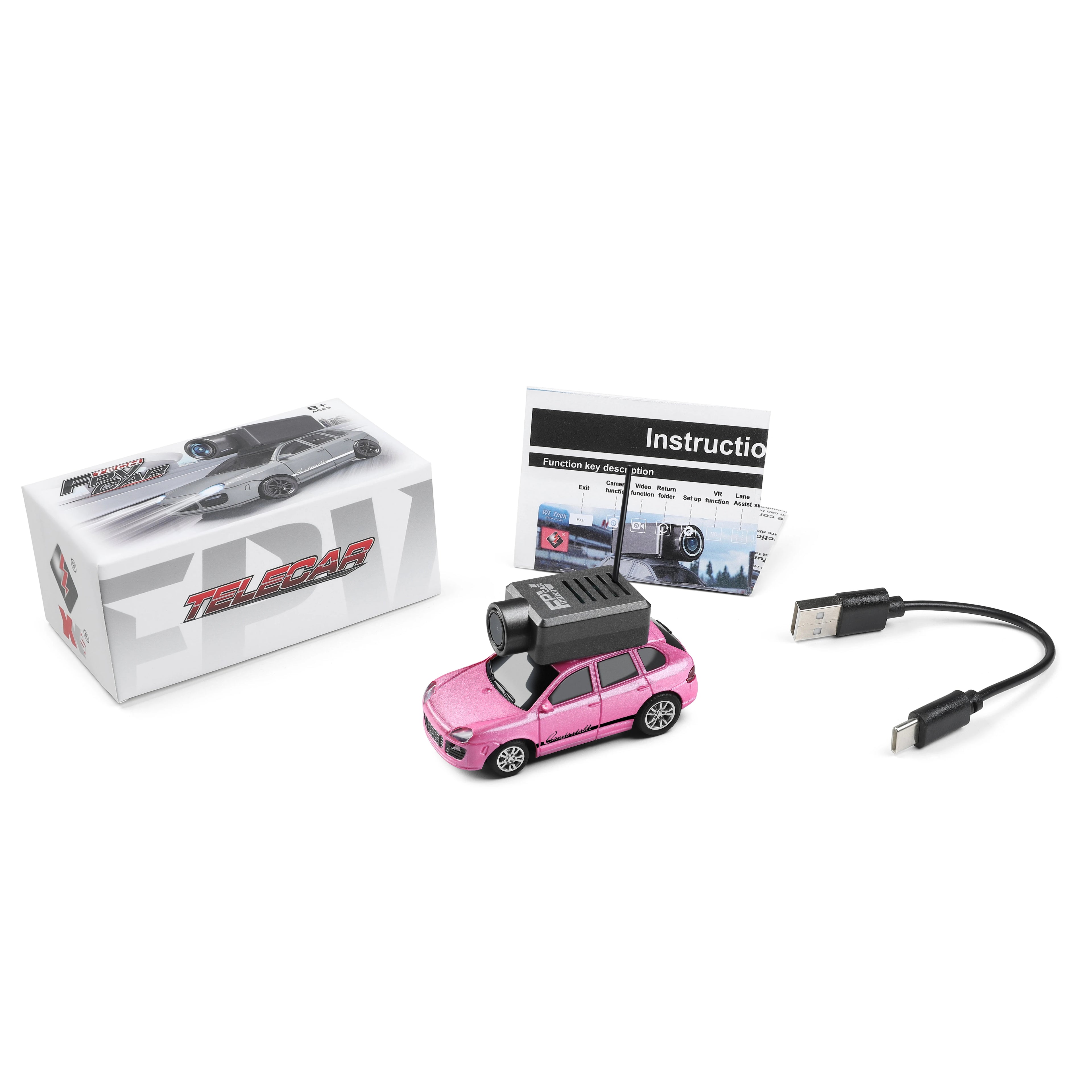 1:64 Scale 2.4G Full Proportional RTR Remote Control Climbing Off-Road CAR Mini RC Car with HD Camera and APP Control