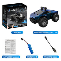 RC Car 1/28 Scale Mini Cyber Truck Toy Small Car with FPV Camera Remote Control Car Toys for Boys