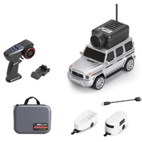 1:64 Mini Remote Control Car with FPV Camera Storage Bag RC Drift Car