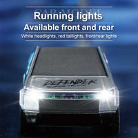 Mini Cybertruck Die-casting Rc Car 2WD 1:64 Modle Scale 2.4GHz 3-Speed Mode for Kids