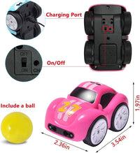 2.4GHz RC Car for Kids – Intelligent Sensor Stunt Car with Chase & Follow Modes, Music, LED Lights & Rechargeable Battery