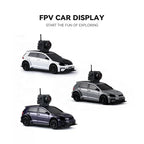All Wheel Drive Drift RC Racing Car 4WD FPV First Person Camera Goggles 2.4G Proportional Remote LED Lights