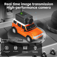 1/64 Scale FPV Mini RC Car, Camera, APP + Remote Control