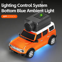 1/64 Scale FPV Mini RC Car, Camera, APP + Remote Control