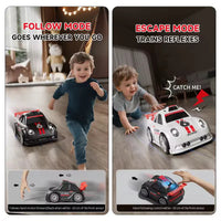 Mini Cartoon RC Car Camera 2.4 Screen FPV Drift Music Toy