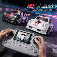 Mini Cartoon RC Car Camera 2.4 Screen FPV Drift Music Toy