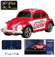 Pocket Size Remote Control Car with LED Lights, App Control & Rechargeable Battery (3 Colors)