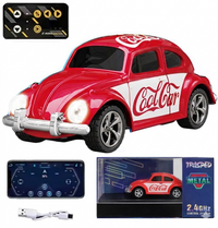 Pocket Size Remote Control Car with LED Lights, App Control & Rechargeable Battery (3 Colors)