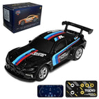 1:64 Mini RC Drift Racing Car – Dual Mode 2.4GHz Alloy Car with LED Lights (2 Colors)