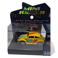 Pocket Size Remote Control Car with LED Lights, App Control & Rechargeable Battery (3 Colors)