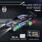 1:64 Mini RC Drift Racing Car – Dual Mode 2.4GHz Alloy Car with LED Lights (2 Colors)